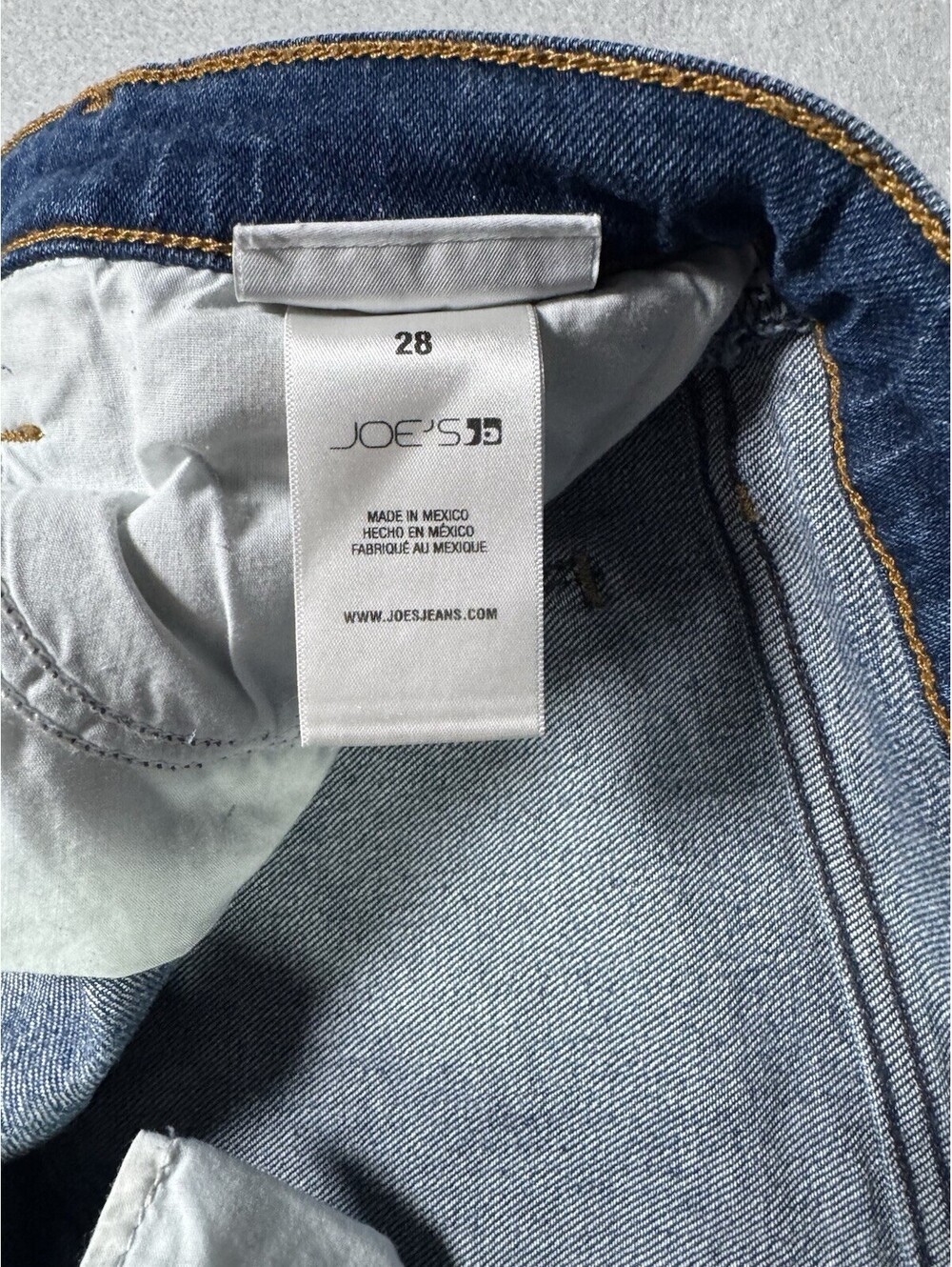 Joe's Jeans The Honor High Rise Vintage Straight Crop Kehlan Distressed Size 28 - Picture 6 of 9
